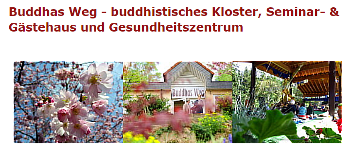 Im Kloster Buddhas Weg gibt es viele Möglichkeiten zur Teilnahme an Meditationen.